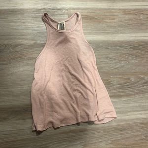 Pink extra small free people tank top